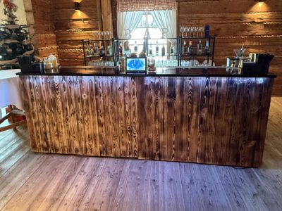 Mobilny bar Opalane Drewno — DrinkBarGroup